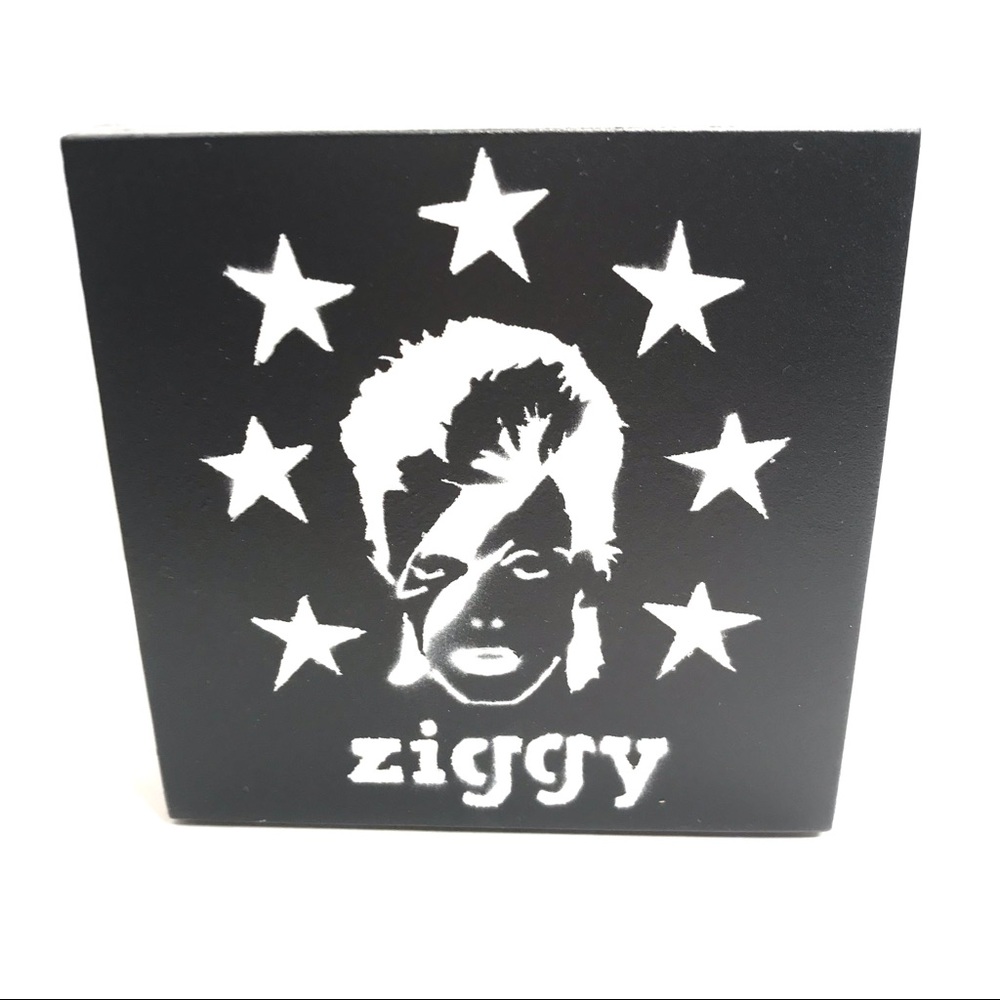 ⚡️ZIGGY Stardust David Bowie inspired Rocker Box 4.5”x2.5” graffiti handmade - Picture 13 of 13